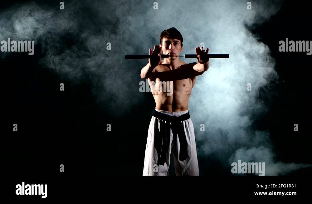 Karate man kata kung fu Stock Videos & Footage HD and 4K Video Clips