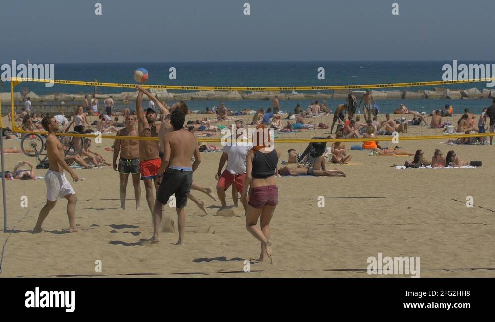 Spanish beach volleyball Stock Videos & Footage HD and 4K Video Clips