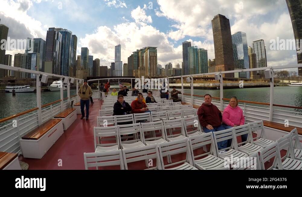 Chicago's first lady cruise Stock Videos & Footage HD and 4K Video