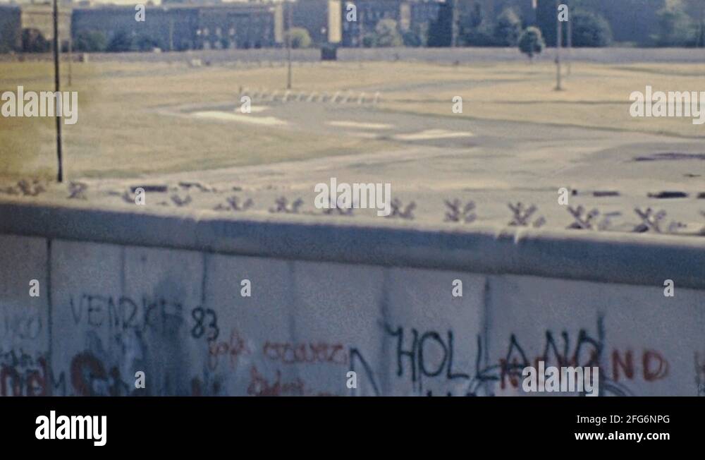 Death strip of berlin wall Stock Videos & Footage HD and 4K Video