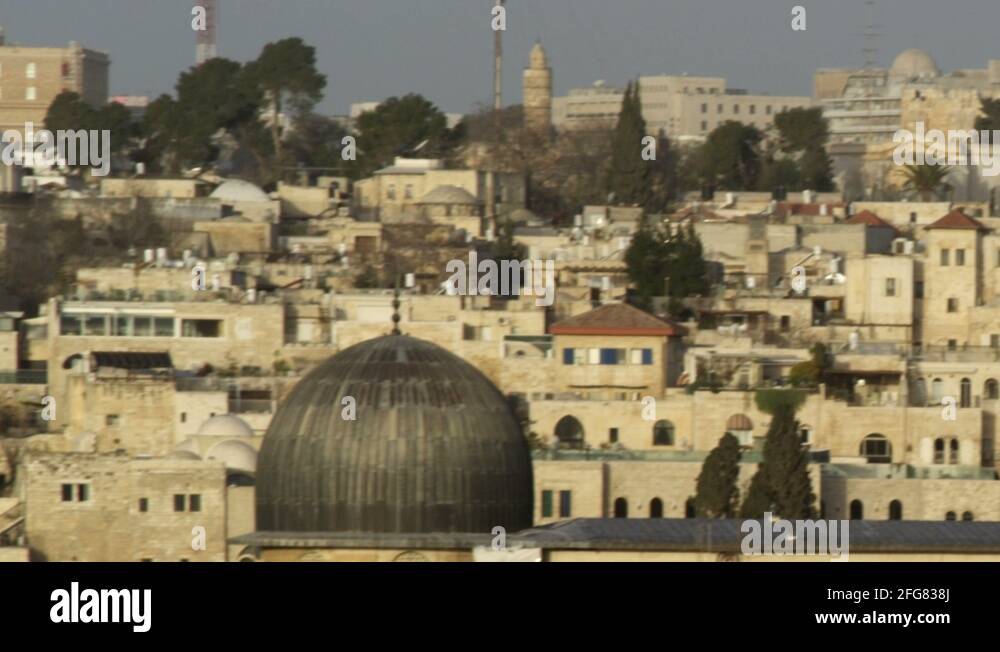 Video of the Temple Mount mosques filmed in Israel at 4k with Red Stock