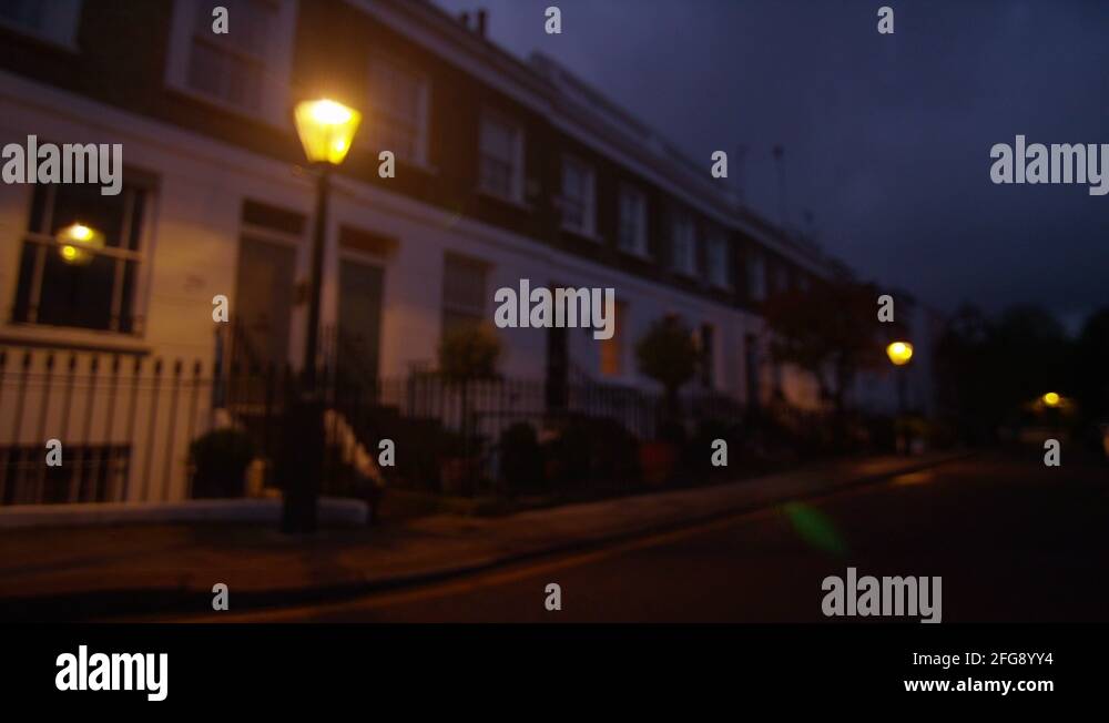 Victorian london night houses Stock Videos & Footage - HD and 4K Video