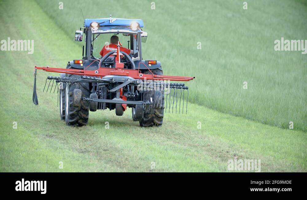 Tractor on work Stock Video Footage Alamy