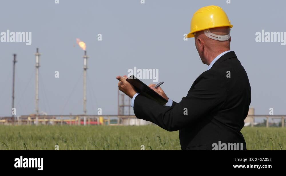 Oil plant refinery chimneys Stock Videos & Footage - HD and 4K Video