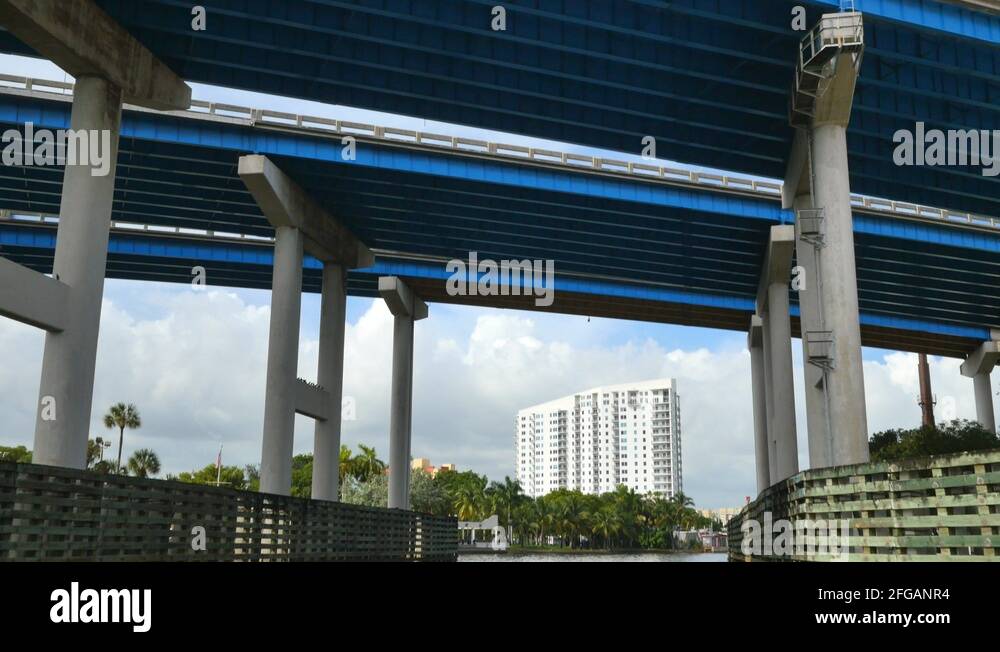 Under the overpass Stock Video Footage Alamy