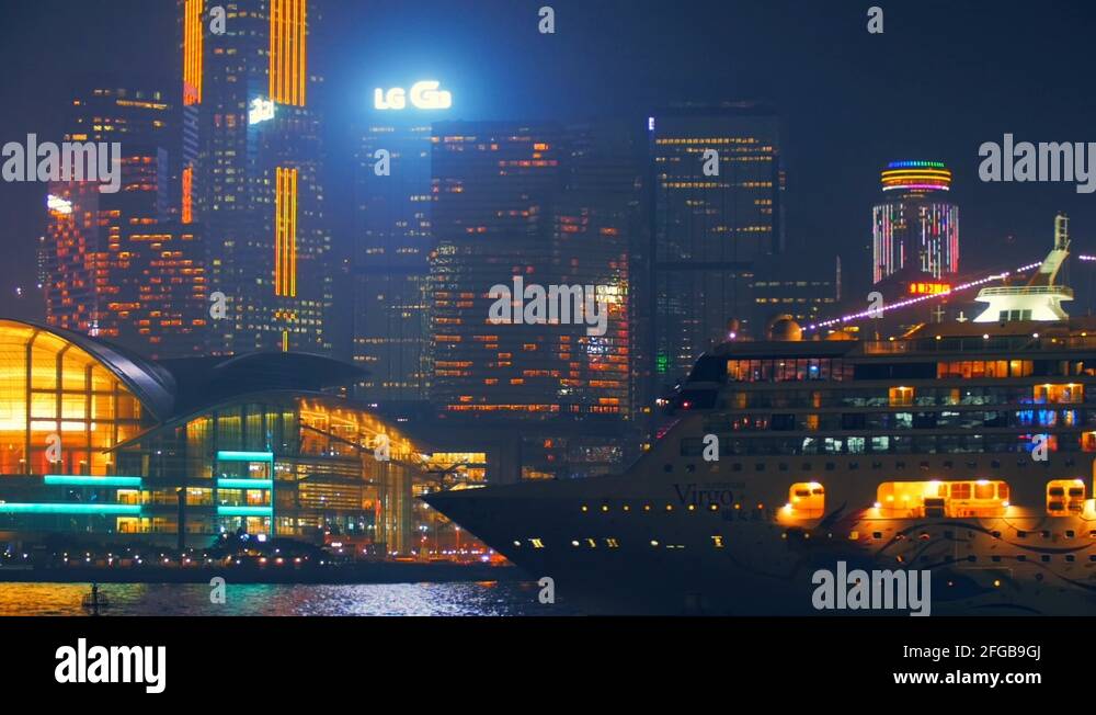 Victoria harbour hong kong hong kong port ship Stock Videos & Footage ...