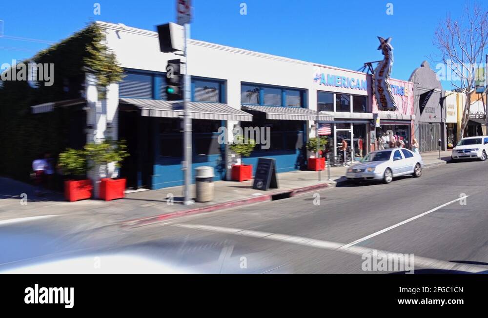 West hollywood melrose avenue Stock Videos & Footage - HD and 4K Video