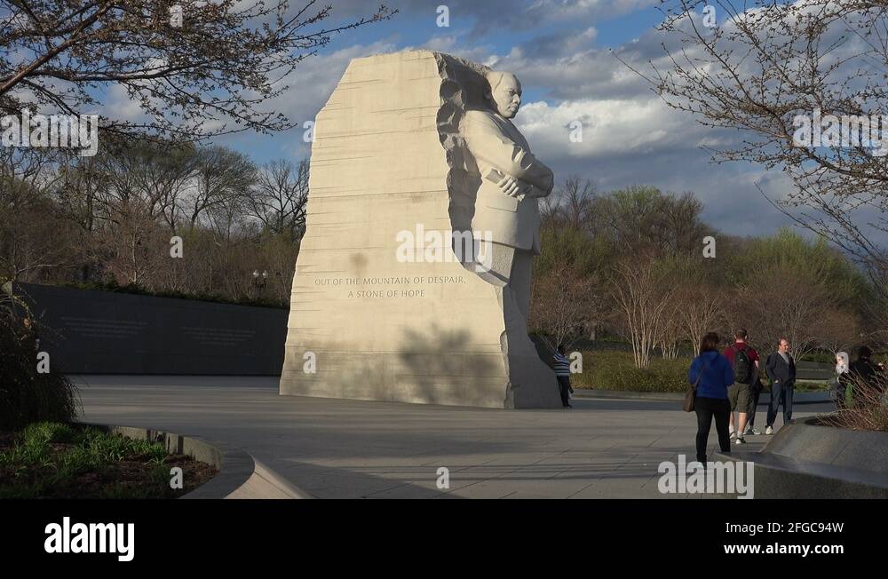 Martin luther king memorial mlk washington Stock Videos & Footage - HD