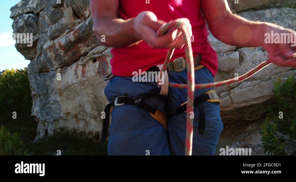 Belaying knot Stock Videos & Footage HD and 4K Video Clips Alamy