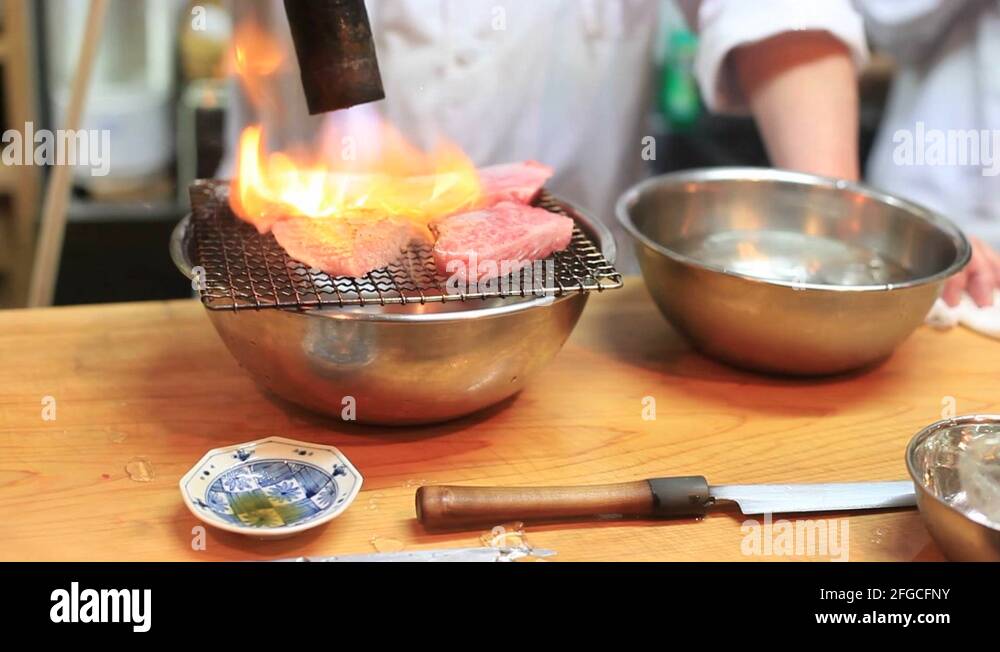 Steak cooking torch Stock Videos & Footage HD and 4K Video Clips Alamy