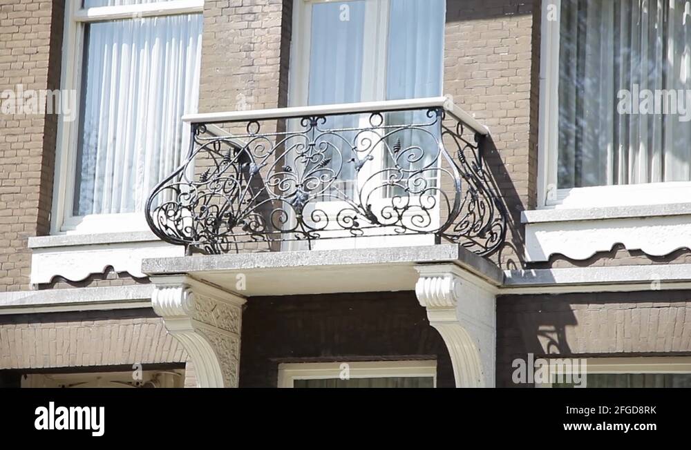 Iron balcony railing Stock Videos & Footage - HD and 4K Video Clips - Alamy