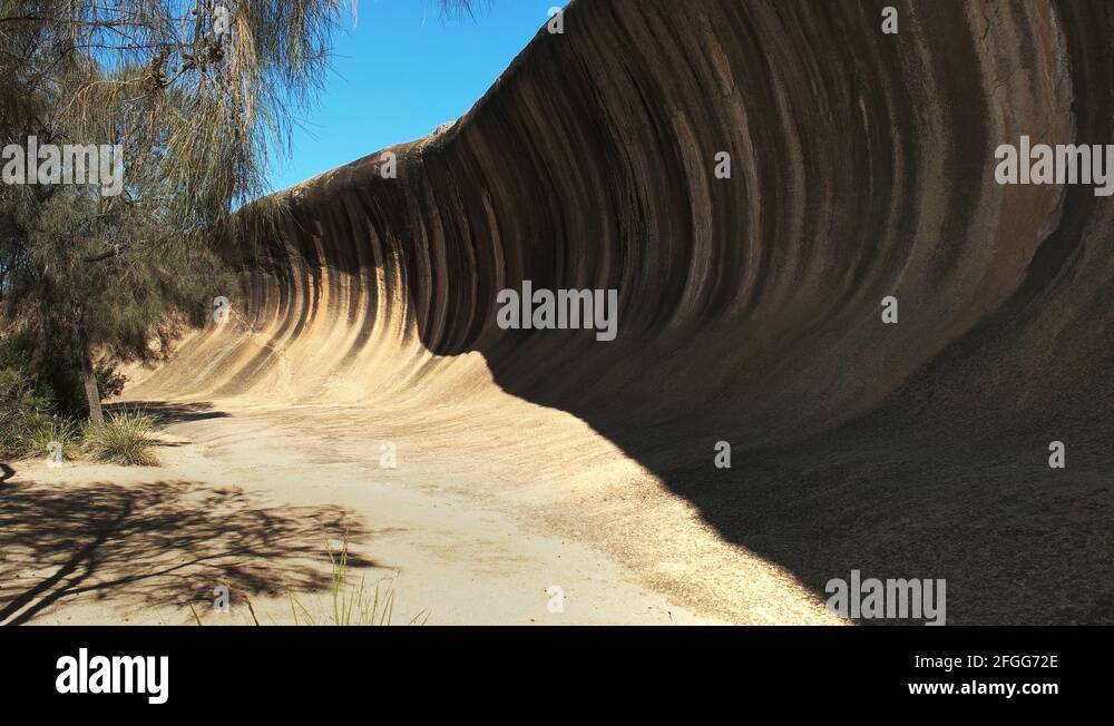 Wave rock in western australia Stock Videos & Footage - HD and 4K Video ...