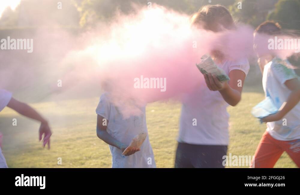 Paint throwing party Stock Videos & Footage HD and 4K Video Clips Alamy