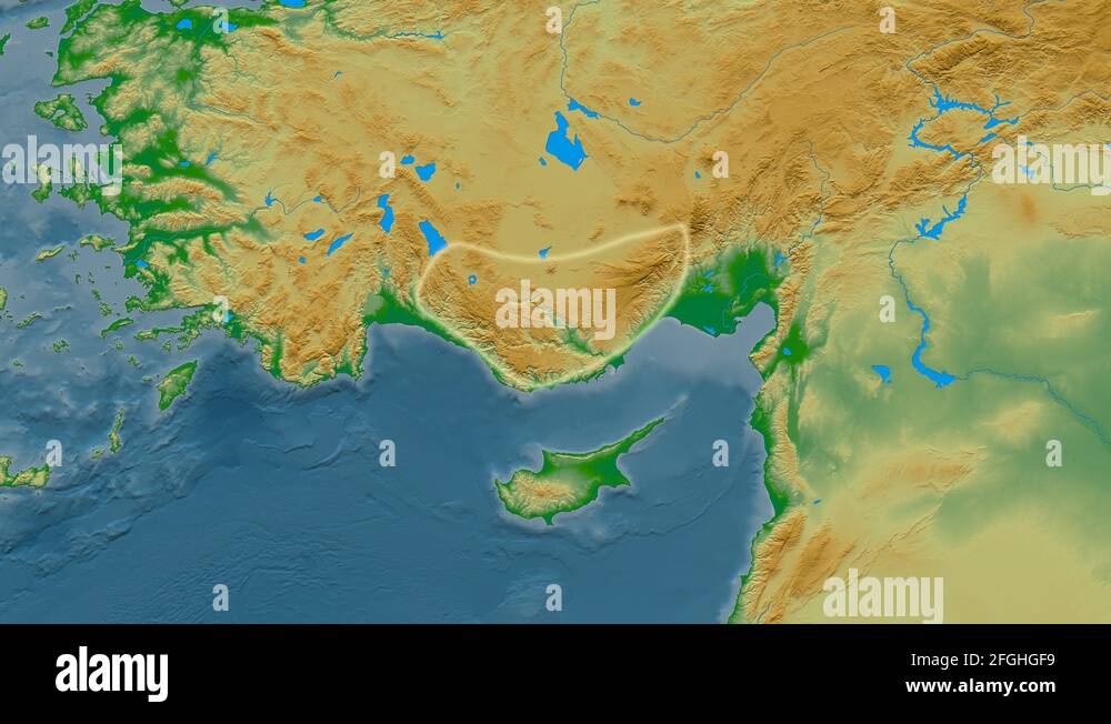 Pontic Mountain Map
