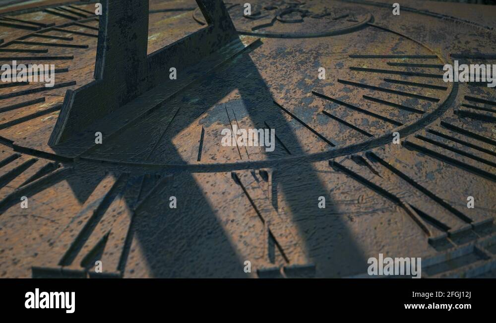 Sundial time timer shadow Stock Videos & Footage HD and 4K Video