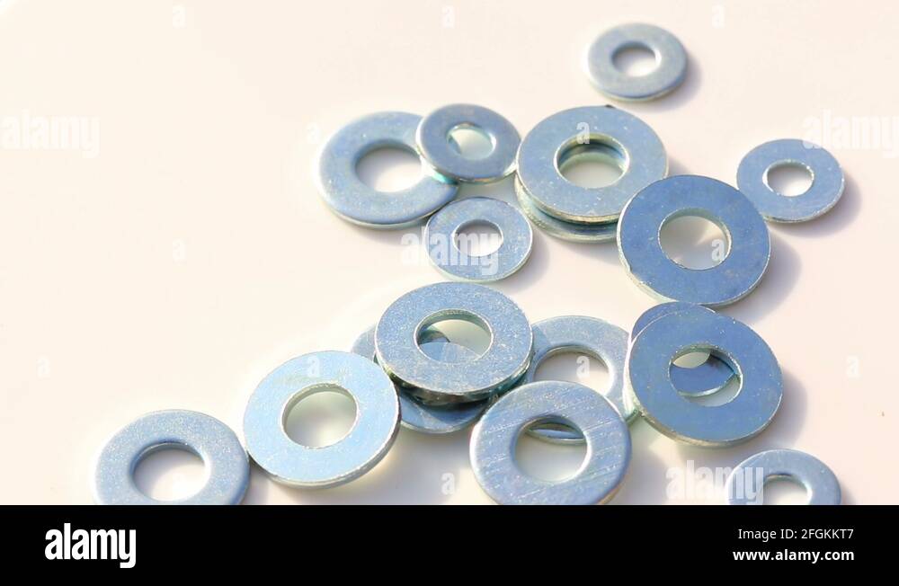 Metal washers Stock Videos & Footage - HD and 4K Video Clips - Alamy