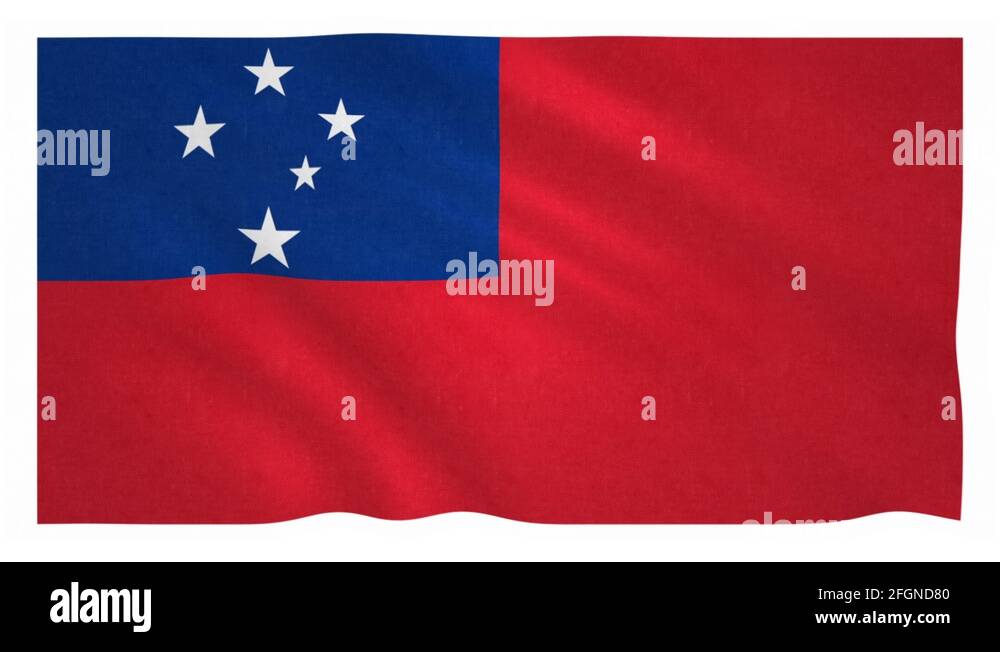 Samoa samoan flag symbol Stock Videos & Footage - HD and 4K Video Clips ...