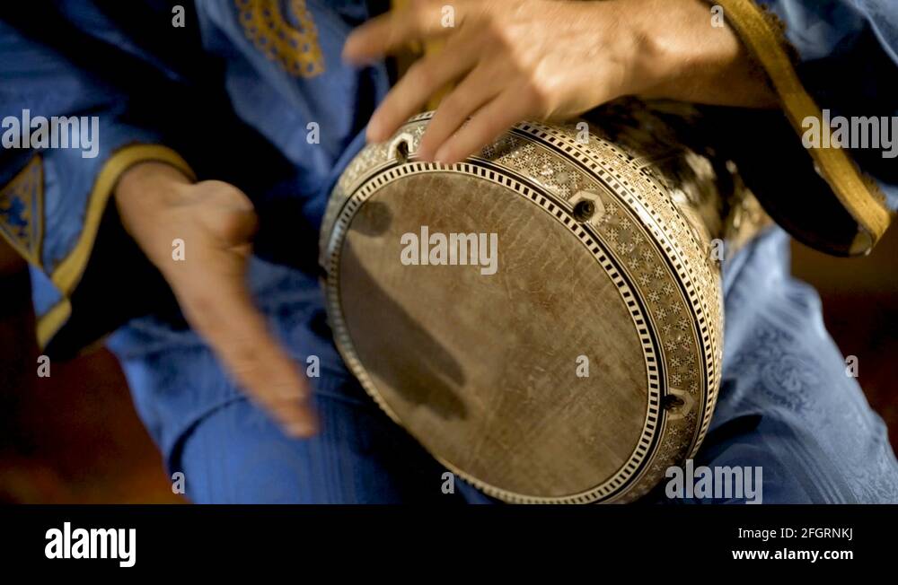 An egyptian drum the doumbek african Stock Videos & Footage HD and 4K