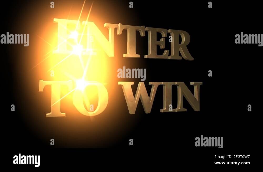 Enter To Win Word Stock Videos Footage HD And 4K Video Clips Alamy