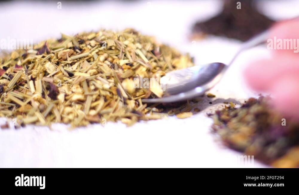 Dried herbs for tea Stock Videos & Footage HD and 4K Video Clips Alamy