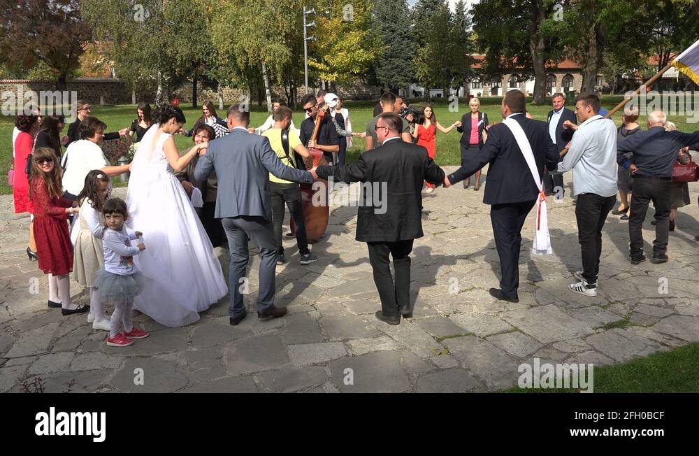 Traditional kosovo wedding serbia Stock Videos & Footage HD and 4K