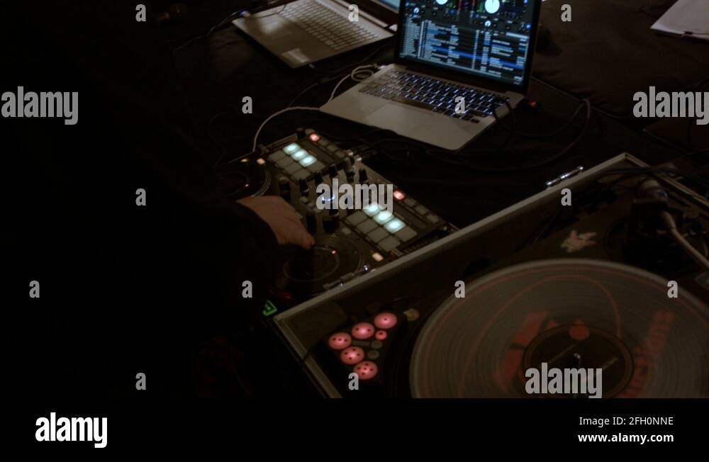 Dj mixing decks Stock Videos & Footage HD and 4K Video Clips Alamy