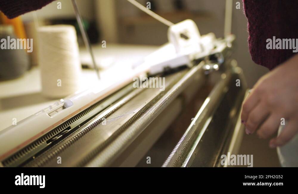 Automated knitting machine Stock Videos & Footage HD and 4K Video