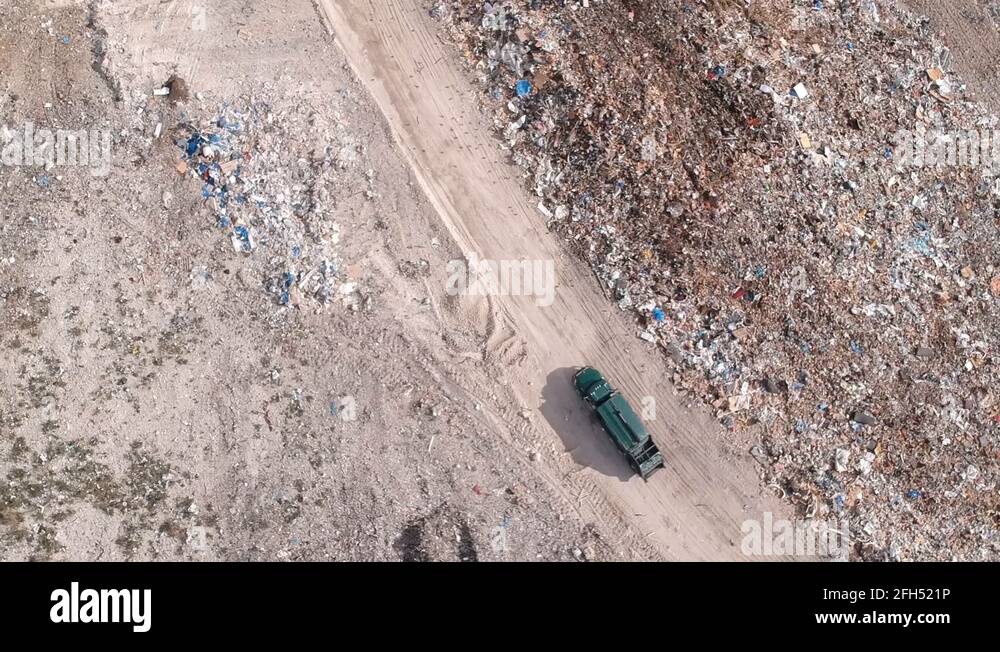 Garbage Truck At Freeport Landfill Dump Yard, Freeport, Bahamas Stock Video Footage Alamy