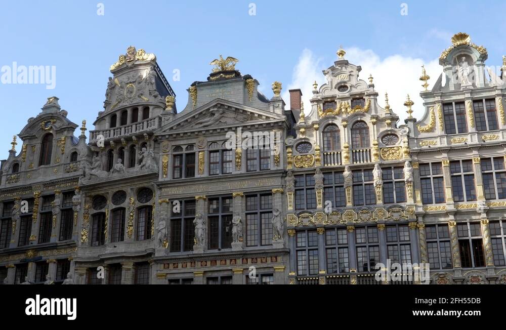 Brussels guild houses Stock Videos & Footage - HD and 4K Video Clips
