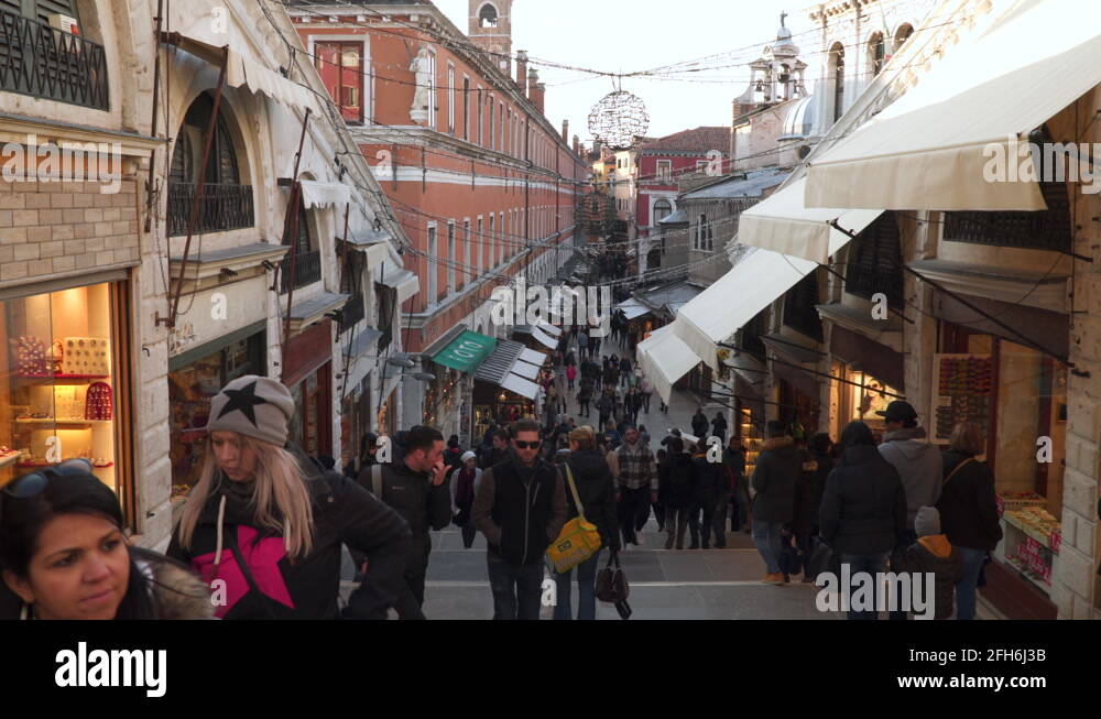 Rialto bridge shops Stock Videos &