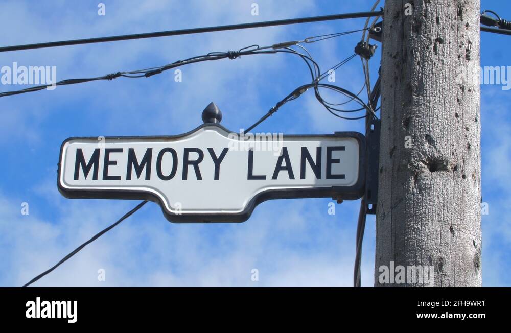 Memory lane street sign Stock Videos & Footage - HD and 4K Video Clips ...