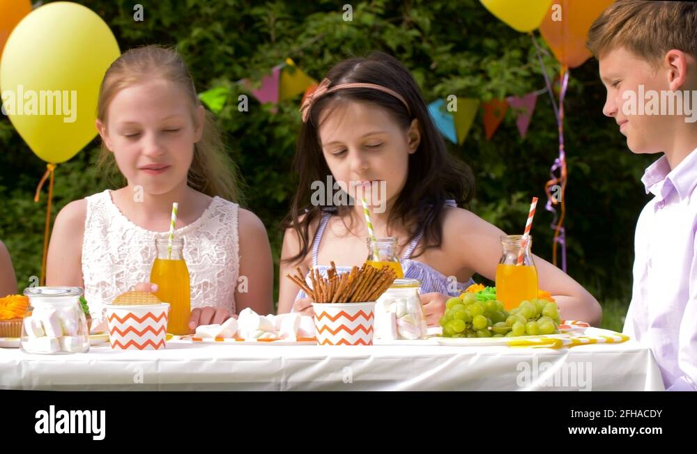 Hispanic Kids At Birthday Party Stock Videos Footage Hd And 4k