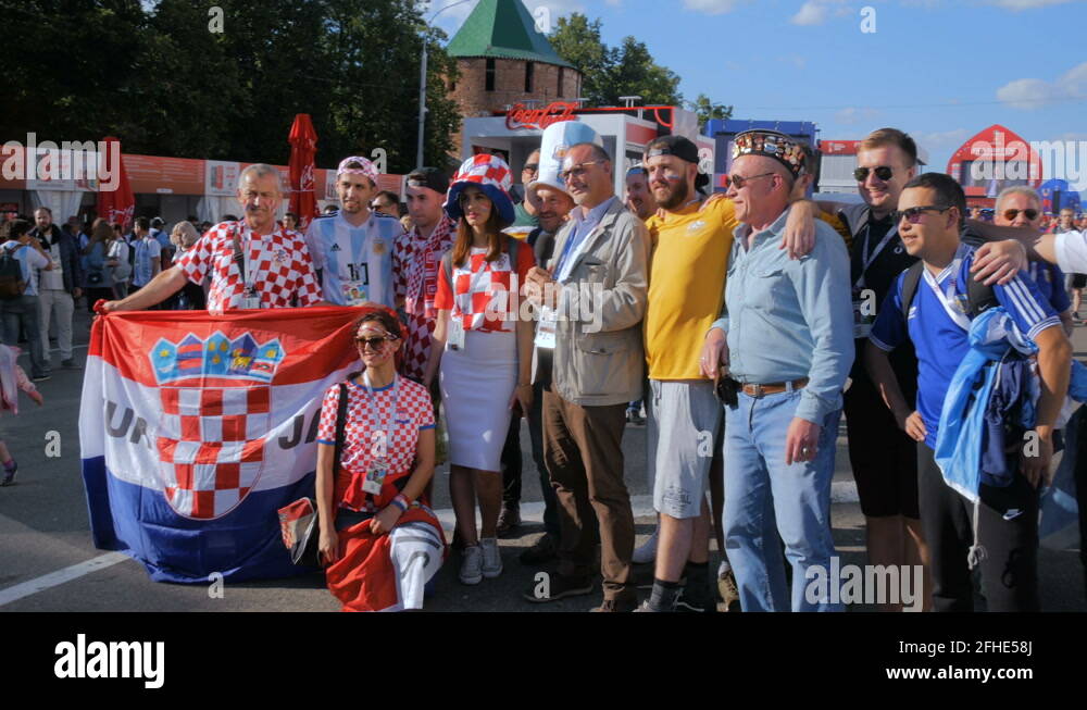Croatian football supporters Stock Videos & Footage HD and 4K Video