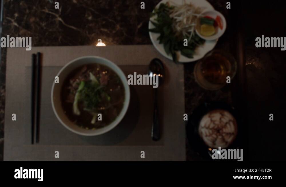 Pho beef noodle soup Stock Videos & Footage - HD and 4K Video Clips - Alamy