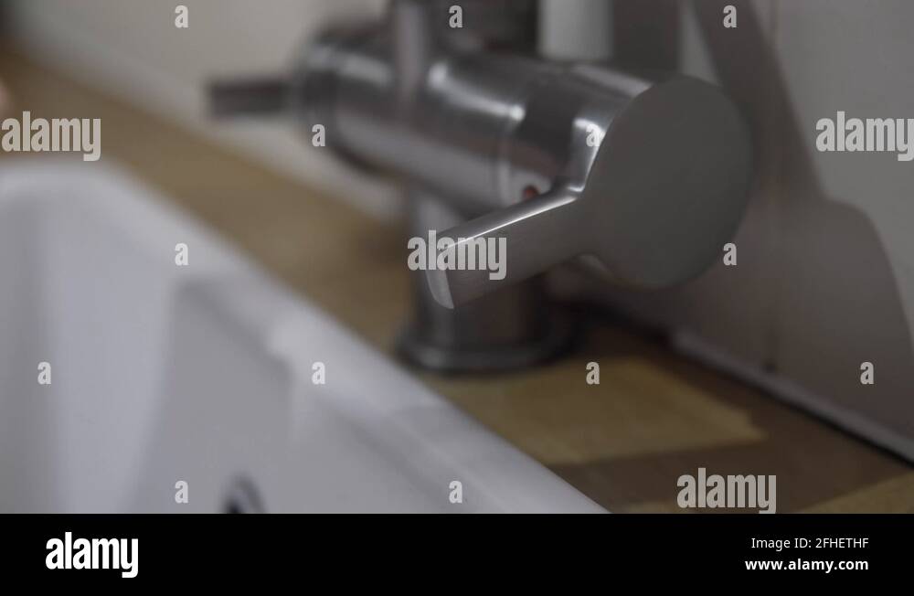 Hand turning off faucet Stock Videos & Footage HD and 4K Video Clips