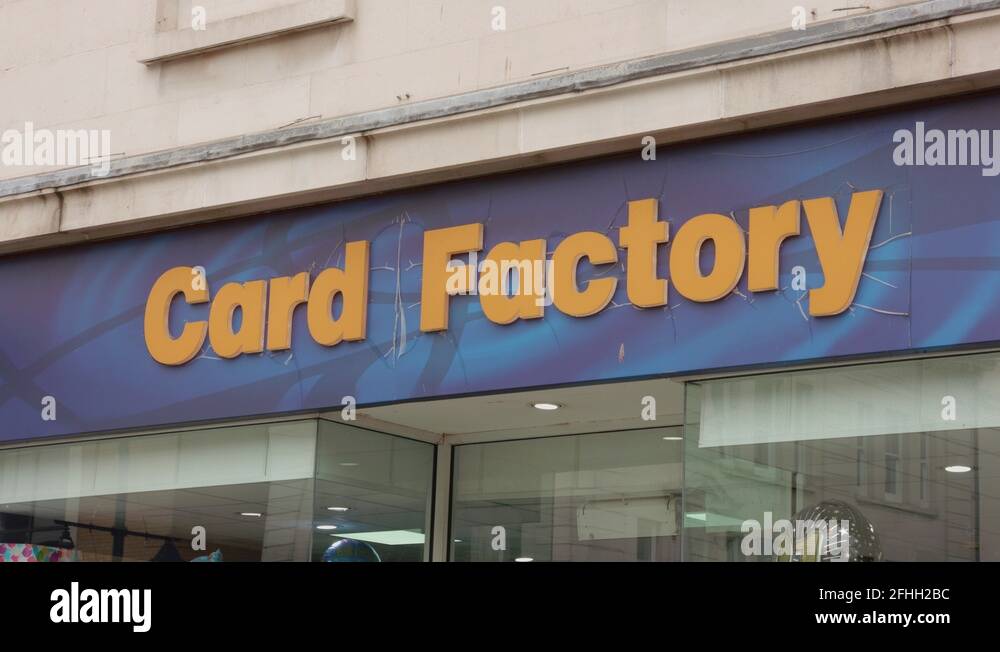 Card factory sign Stock Videos & Footage - HD and 4K Video Clips - Alamy