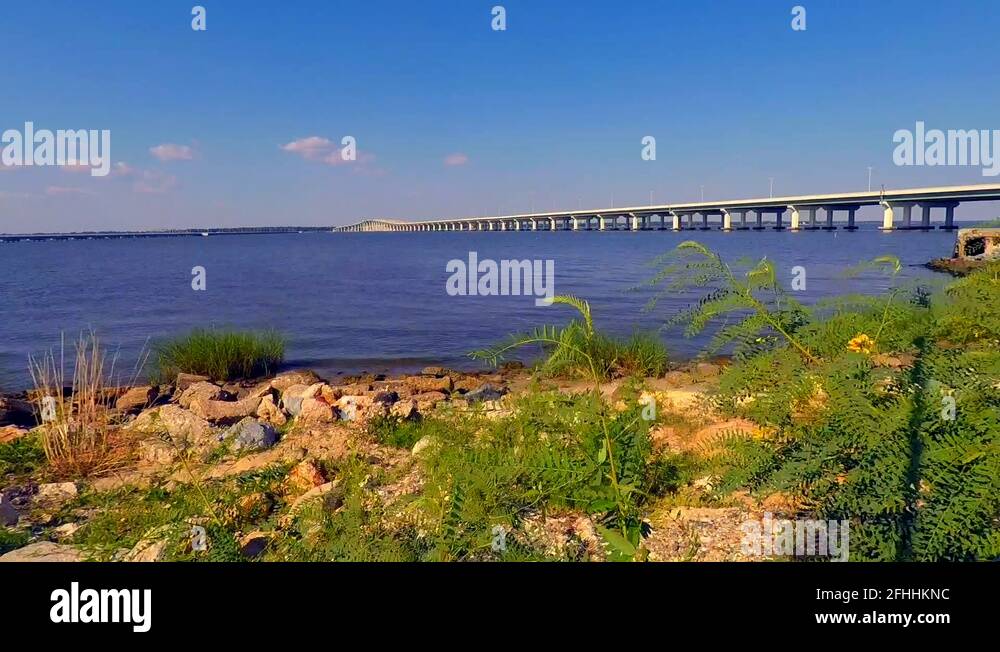 Biloxi ocean springs bridge Stock Videos & Footage HD and 4K Video