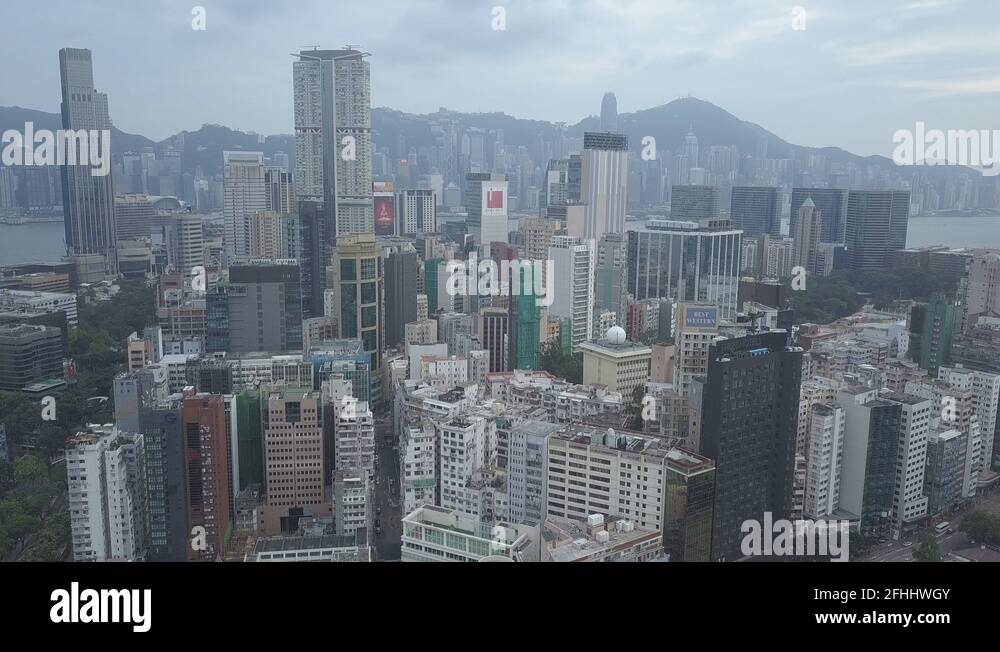 Central skyline from kowloon Stock Videos & Footage - HD and 4K Video ...