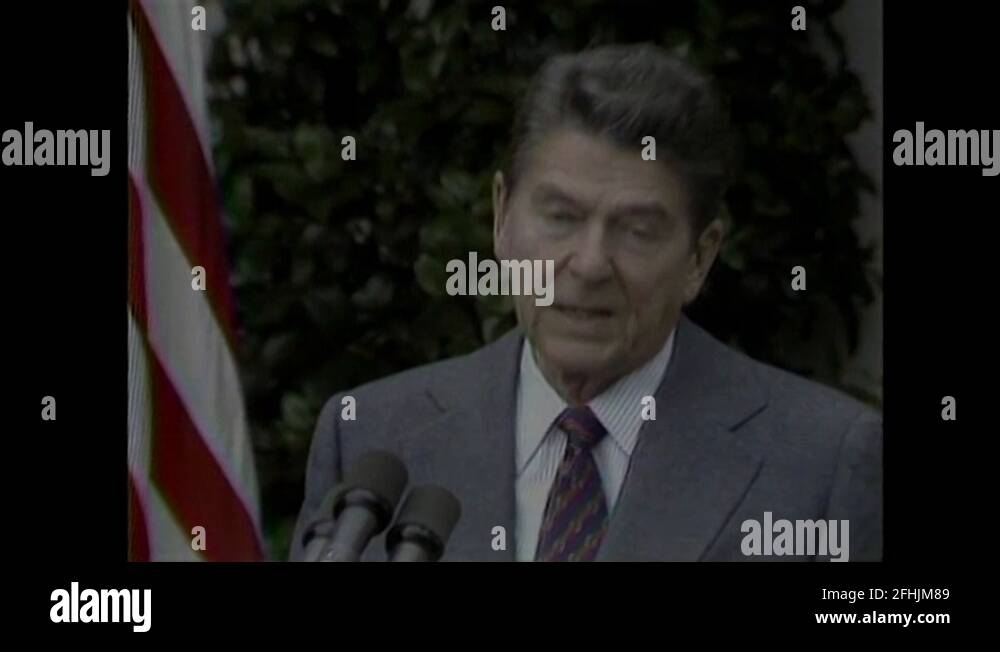 President Ronald Reagan speech on Air Traffic Controllers Strike 1981 Stock Video Footage Alamy President Ronald Reagan speech on Air Traffic Controllers Strike 1981 Stock Video Footage Alamy
