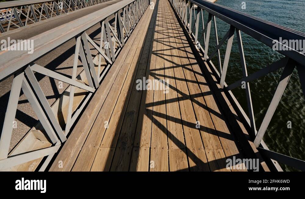 Pedestrian bridge stockholm Stock Videos & Footage - HD and 4K Video