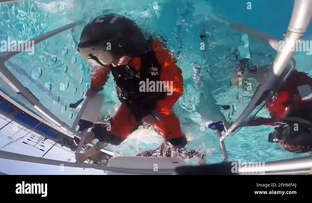 Aircraft evacuation training Stock Videos & Footage - HD and 4K Video ...