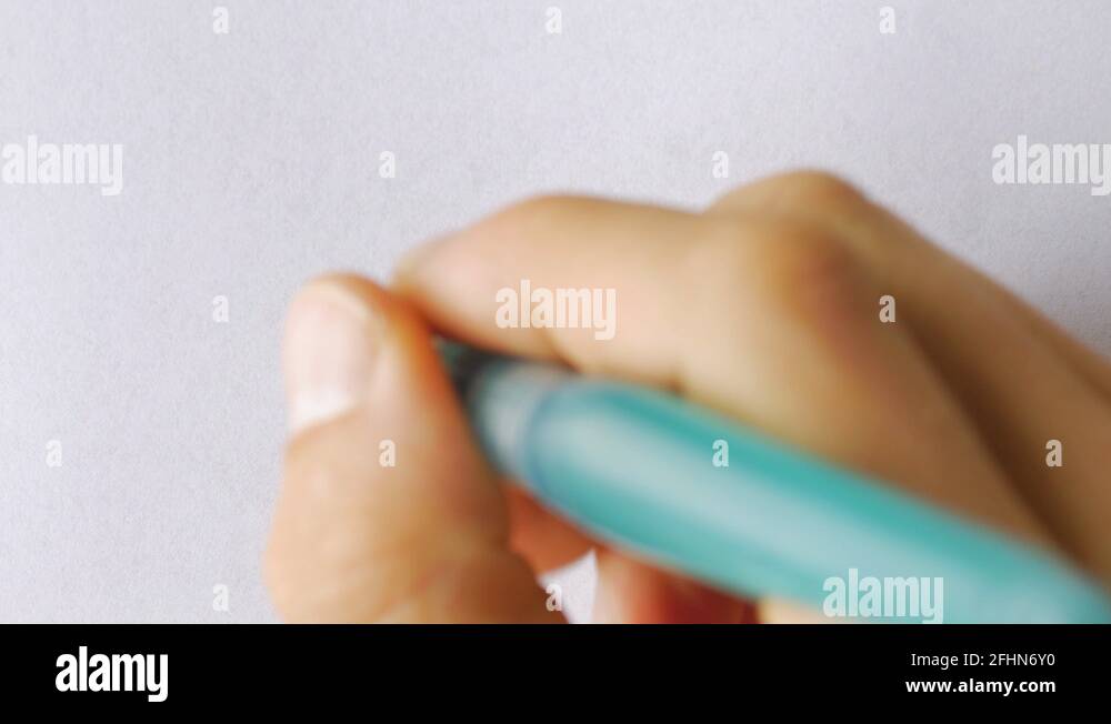 Hand writing the words THANK YOU one word on top of the other Stock Video Footage Alamy
