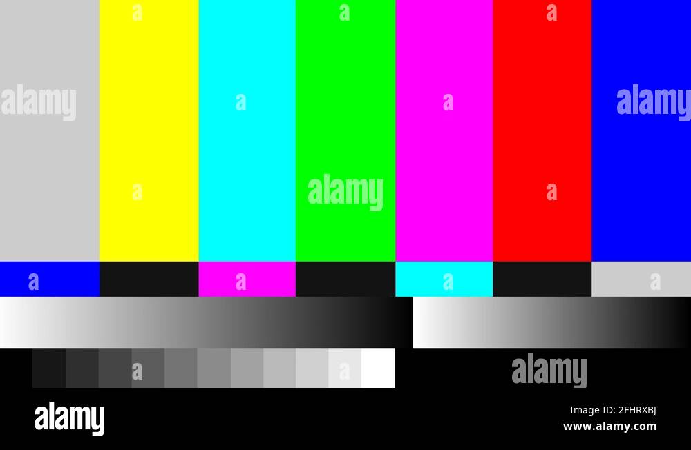 Tv color test pattern Stock Videos & Footage HD and 4K Video Clips