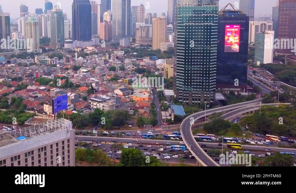City skyline jakarta indonesia Stock Videos & Footage HD and 4K Video