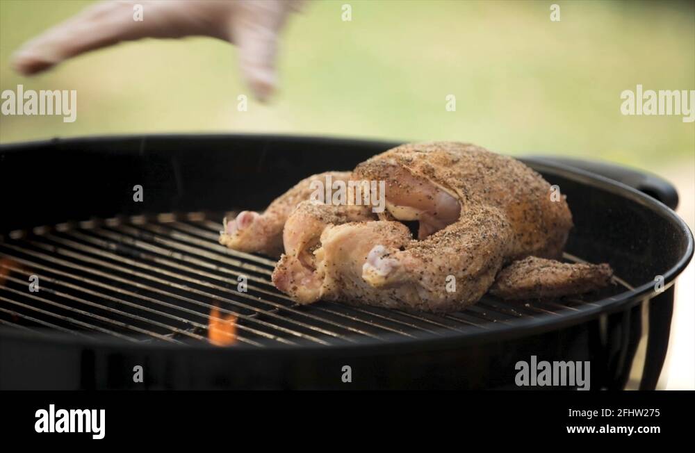 Seasoned chicken skin Stock Videos & Footage HD and 4K Video Clips