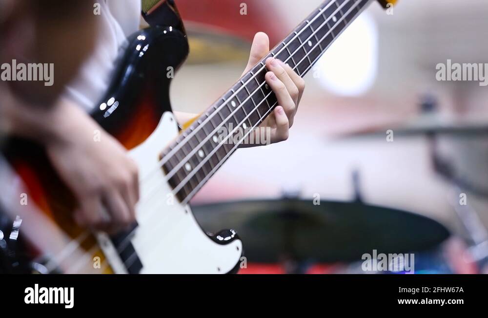 Guitarist bass bassist Stock Videos & Footage - HD and 4K Video Clips ...