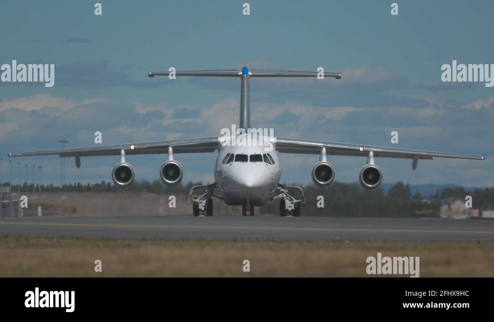 Avro rj85 jet aircraft Stock Videos & Footage - HD and 4K Video Clips ...