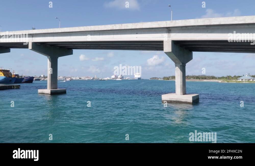 Paradise island bridge bahamas Stock Videos & Footage HD and 4K Video