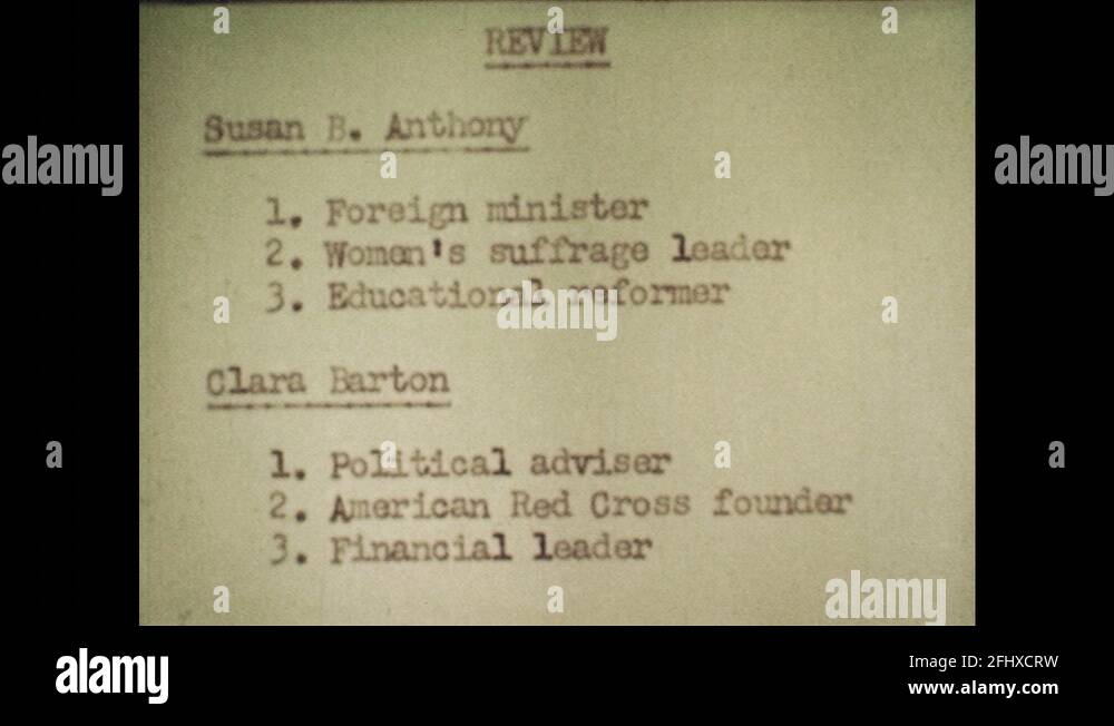 1940s Examples of cellophane slides. Man and boy work in lab Stock