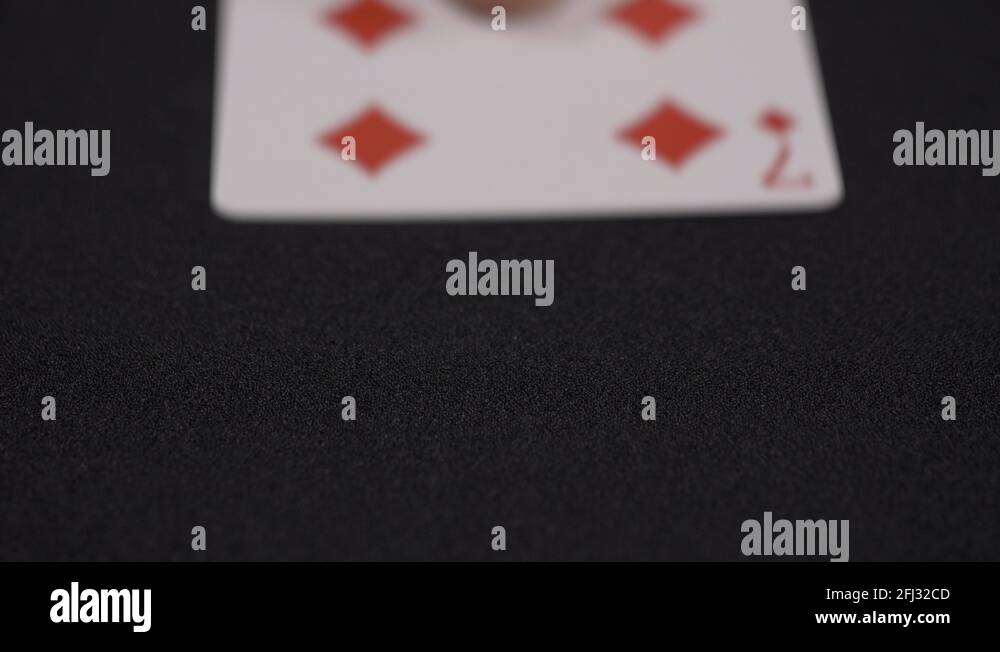 Seven of Diamonds playing card, moving on a luxury black background 4k